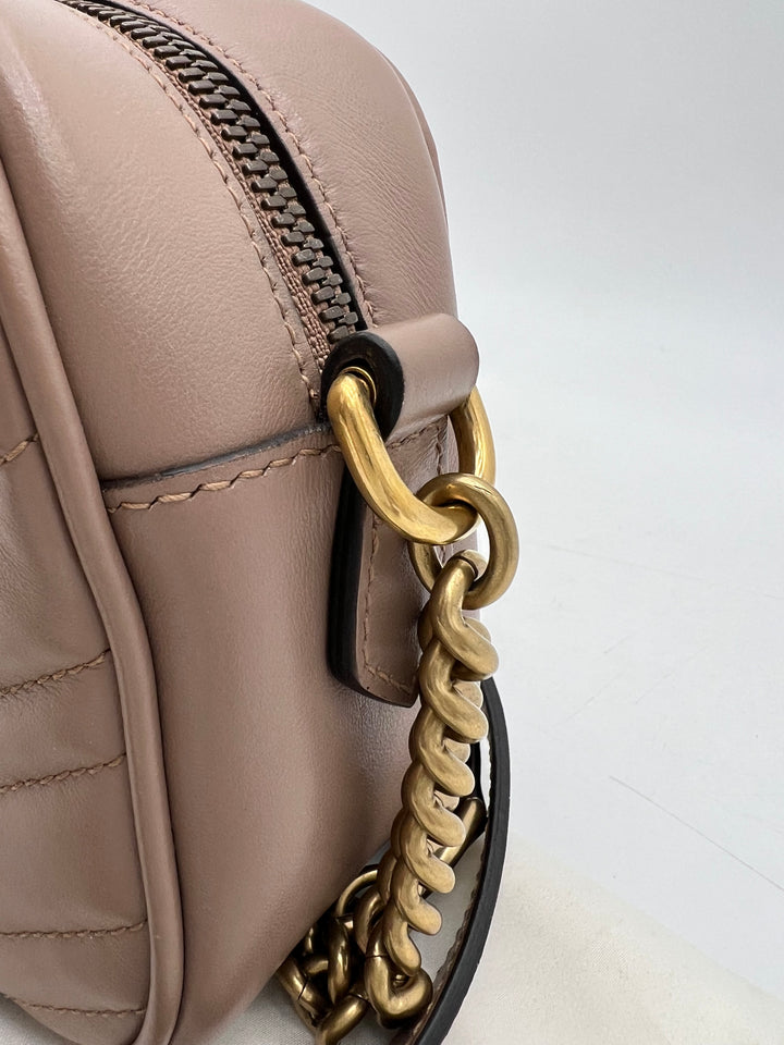 GUCCI MARMONT CAMERA QUILTED SMALL