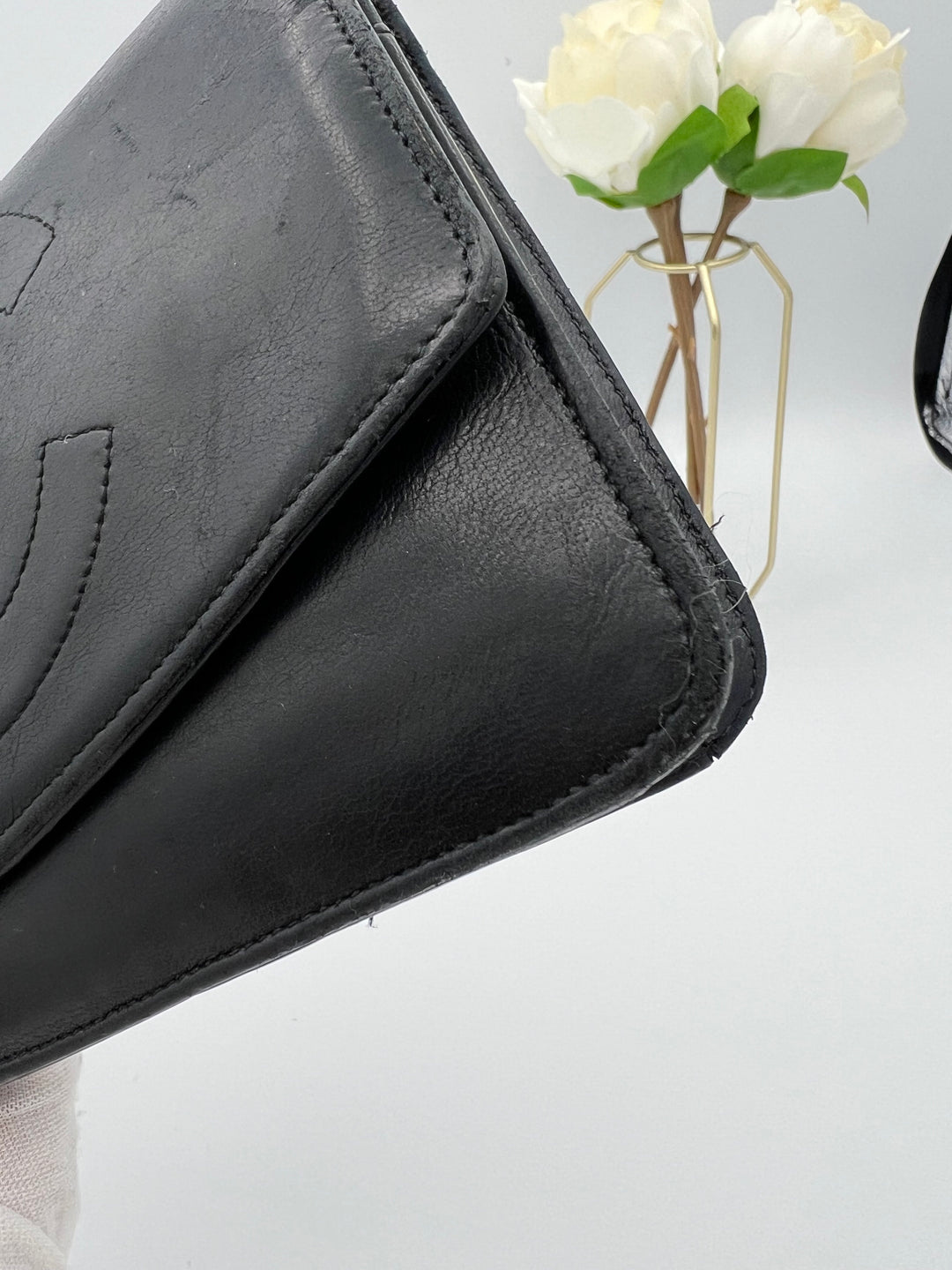 CHANEL LAMBSKIN TIMELESS CLUTCH