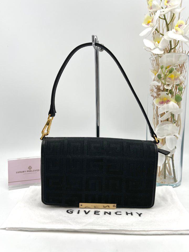 GIVENCHY MONOGRAM SHOULDER POUCH