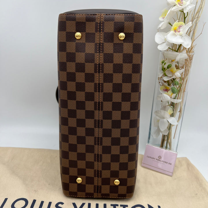 LOUIS VUITTON KENSINGTON DAMIER 2 WAY BAG