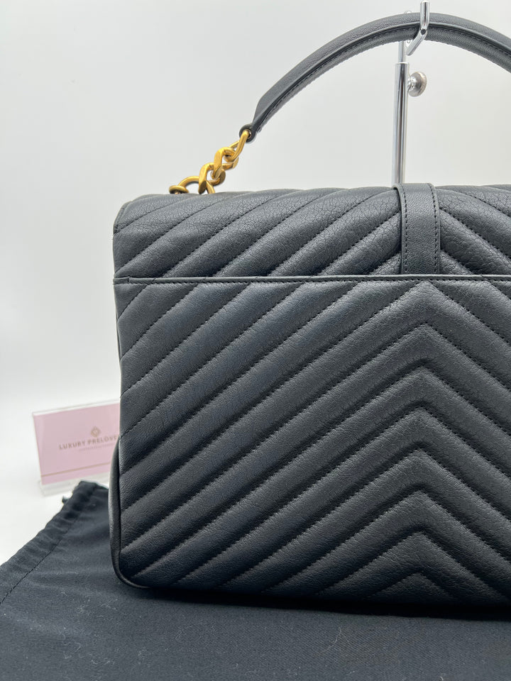 YVES SAINT LAURENT MONOGRAM ENVELOPE GHW