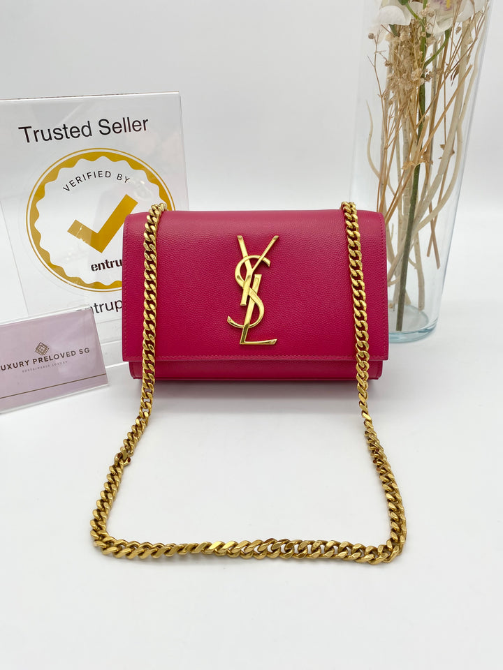 YVES SAINT LAURENT MONOGRAM KATE SMALL