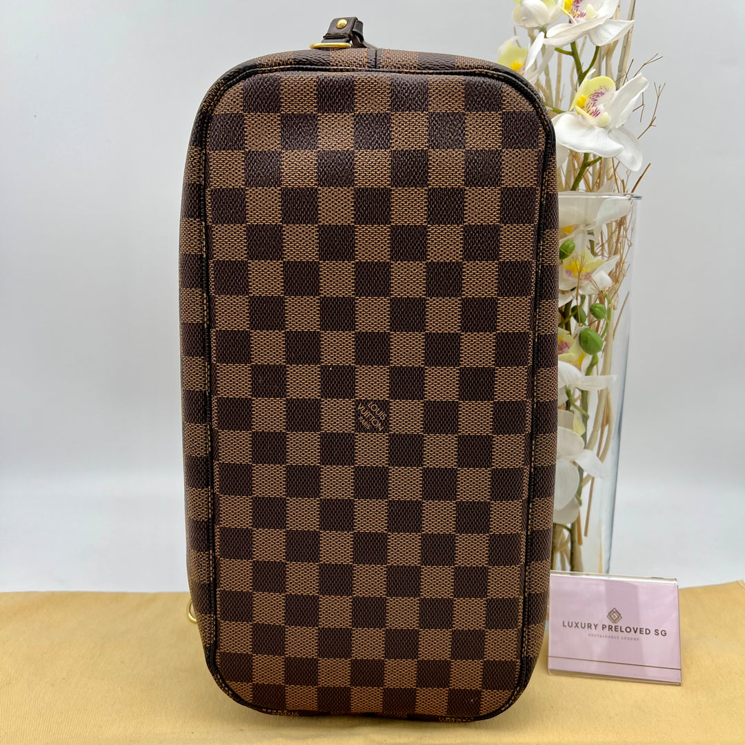 LOUIS VUITTON NEVERFULL MM DAMIER EBENE