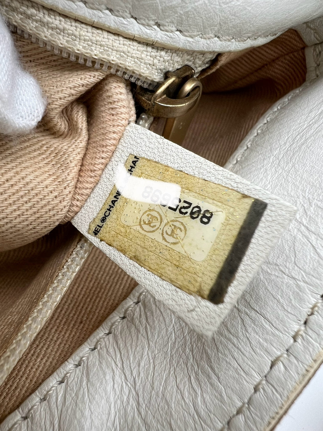 CHANEL CANVAS SHOULDER BAG