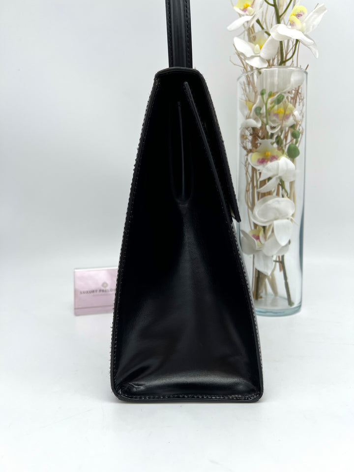 CELINE VINTAGE CALF LEATHER 2 WAY BAG