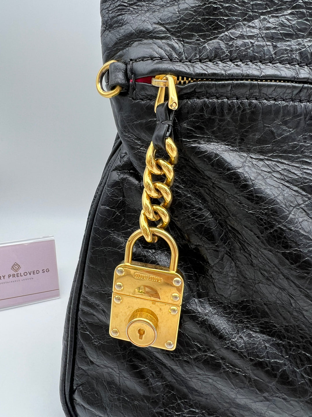 MIU MIU CLUTCH SHOULDER BAG