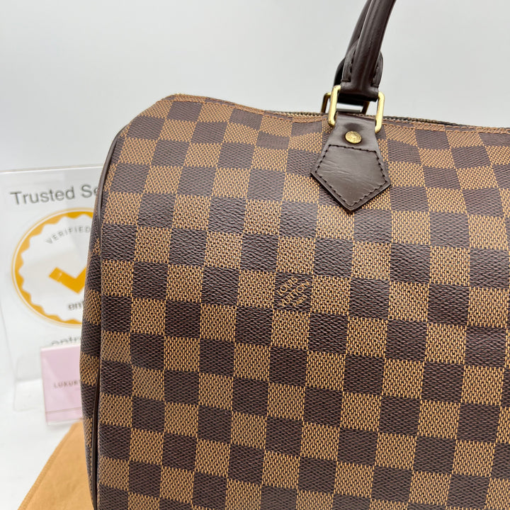 LOUIS VUITTON SPEEDY 35 DAMIER EBENE