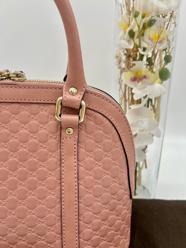 GUCCI MICROGUCCIMA MINI DOME 2 WAY BAG