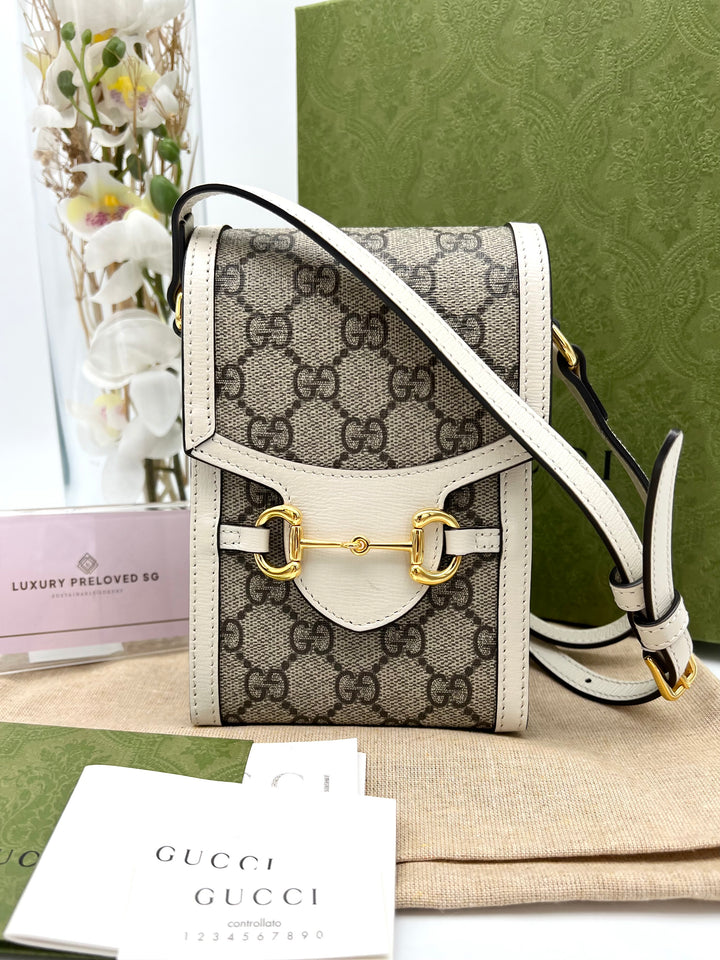 GUCCI HORSEBIT 1955 MINI CROSSBODY BAG