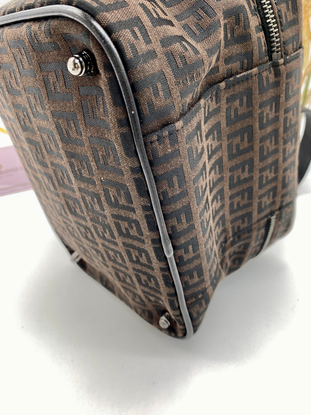 FENDI ZUCCA VANITY BAG