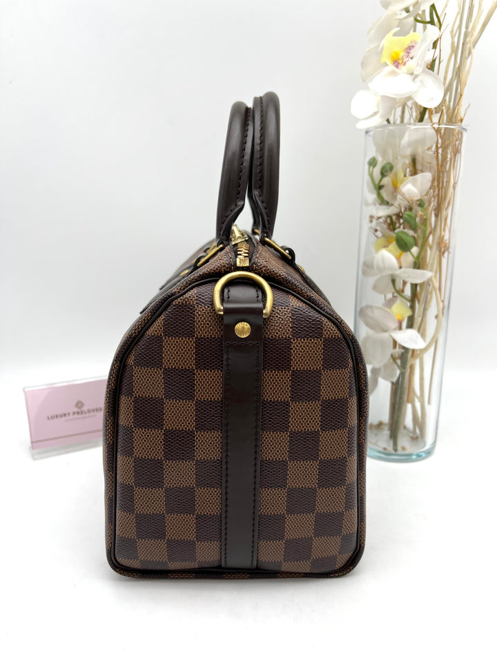 LOUIS VUITTON BANDOULIERE 25 DAMIER EBENE (RFID)