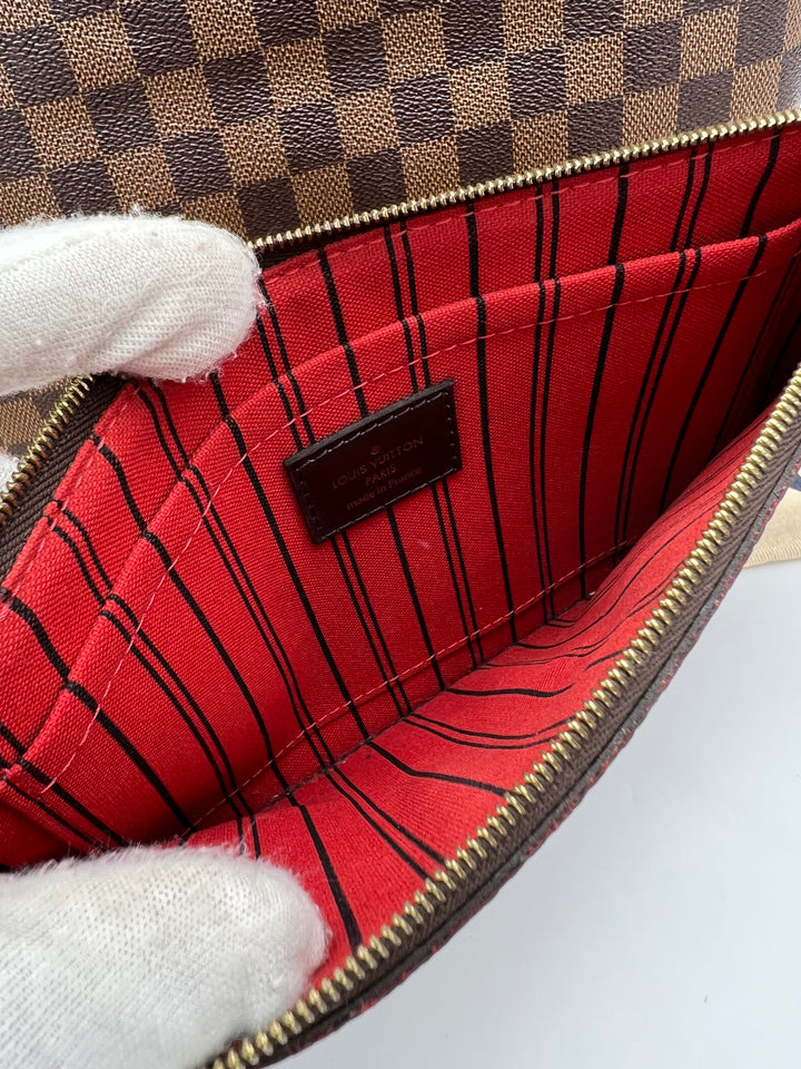 LOUIS VUITTON NEVERFULL MM DAMIER W/ POUCH (RFID)