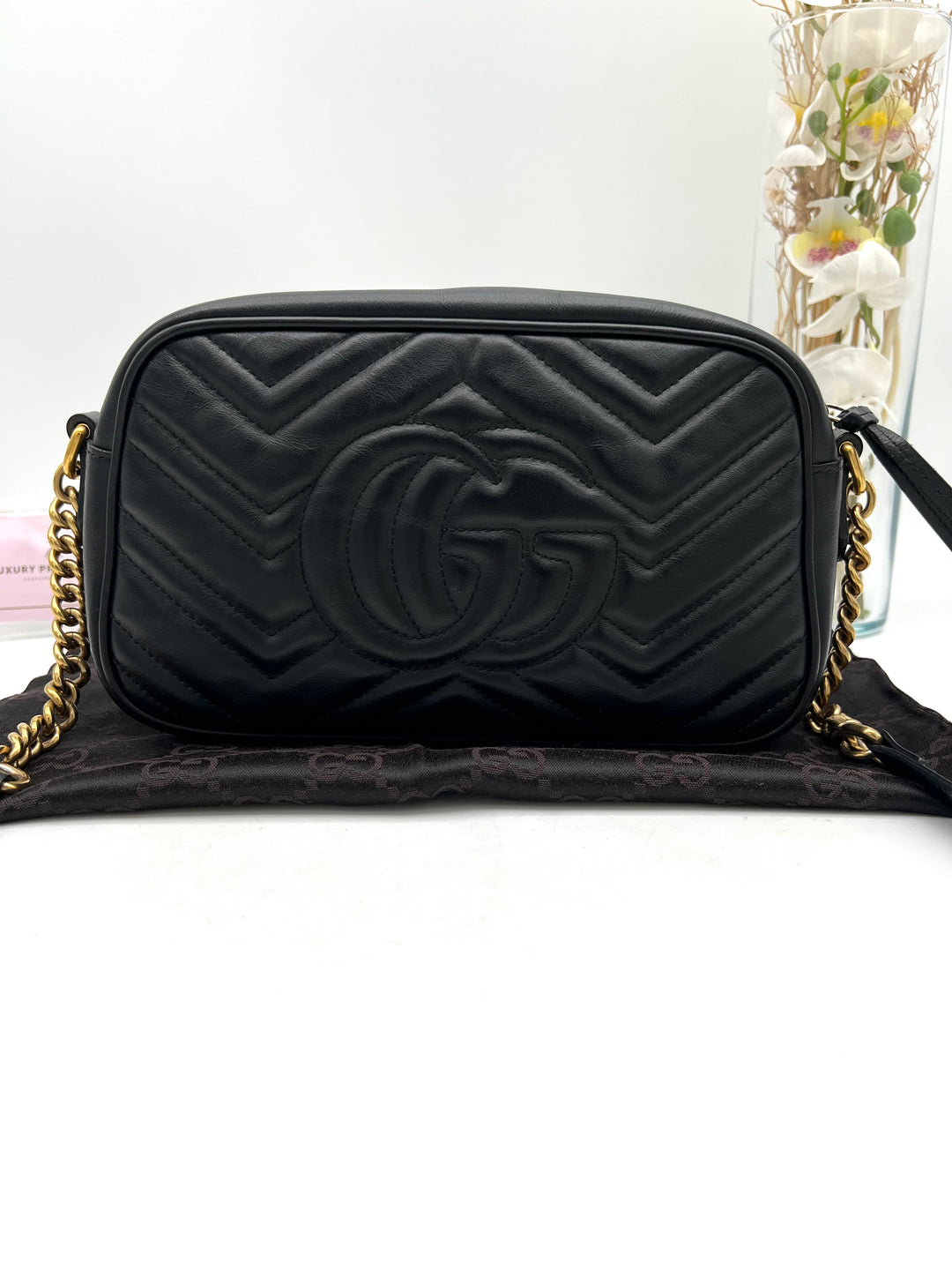 GUCCI MARMONT CAMERA QUILTED SMALL