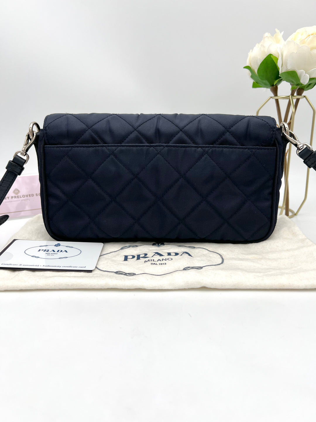 PRADA QUILTED NYLON BAG