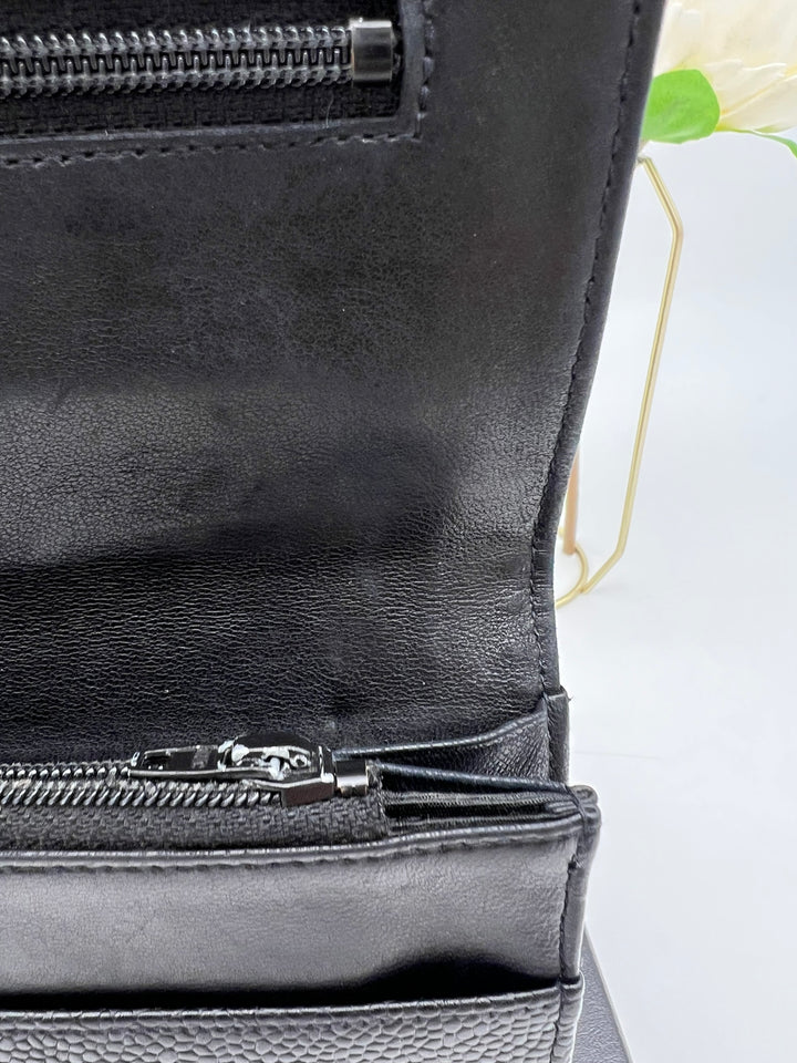 CHANEL CAVIAR TIMELESS CLUTCH