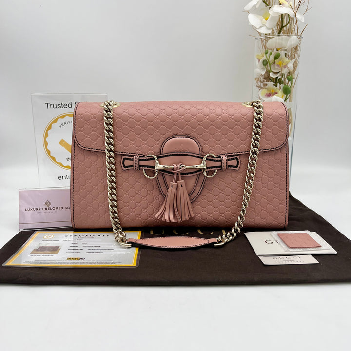 GUCCI GG GUCCISSIMA EMILY SHOULDERBAG