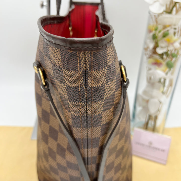 LOUIS VUITTON NEVERFULL MM DAMIER EBENE