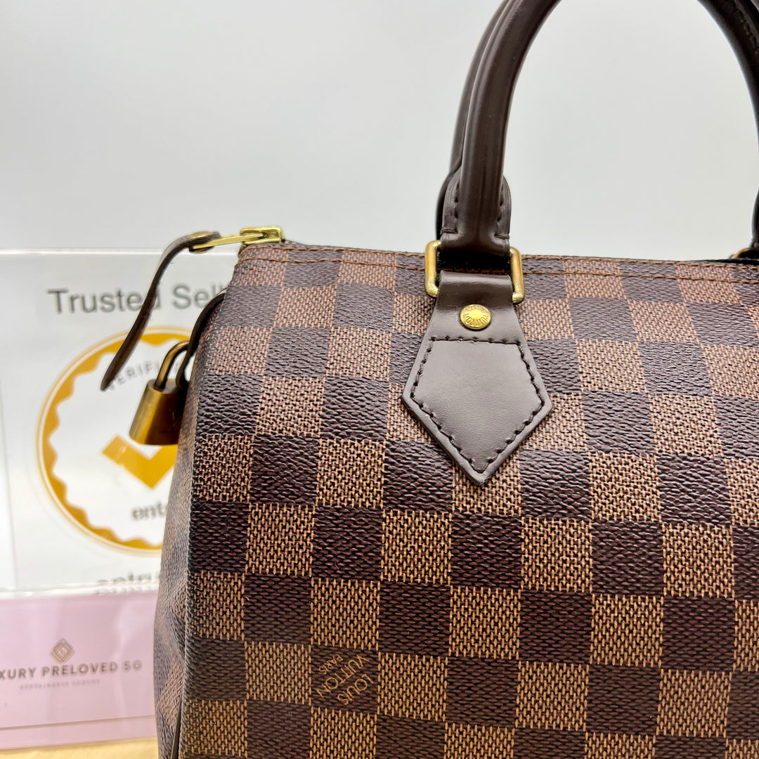 LOUIS VUITTON SPEEDY 25 DAMIER