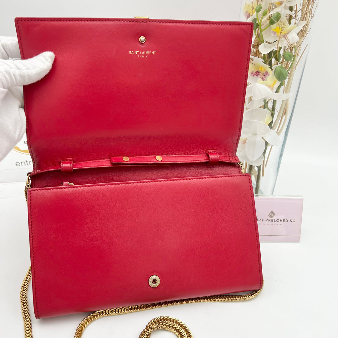 YVES SAINT LAURENT LIGNE Y SHOULDER BAG