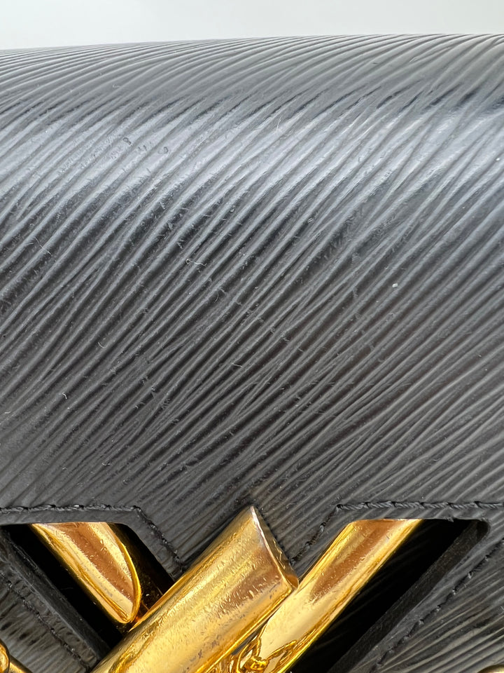 LOUIS VUITTON TWIST BLACK EPI GHW