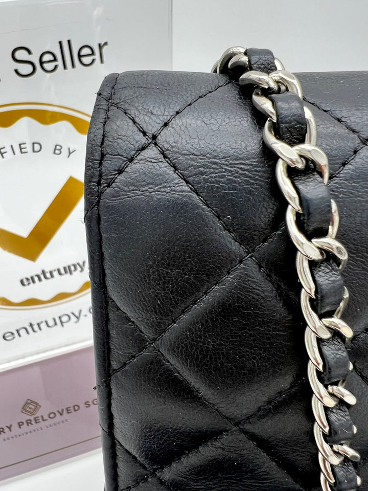 CHANEL WALLET ON CHAIN LAMBSKIN