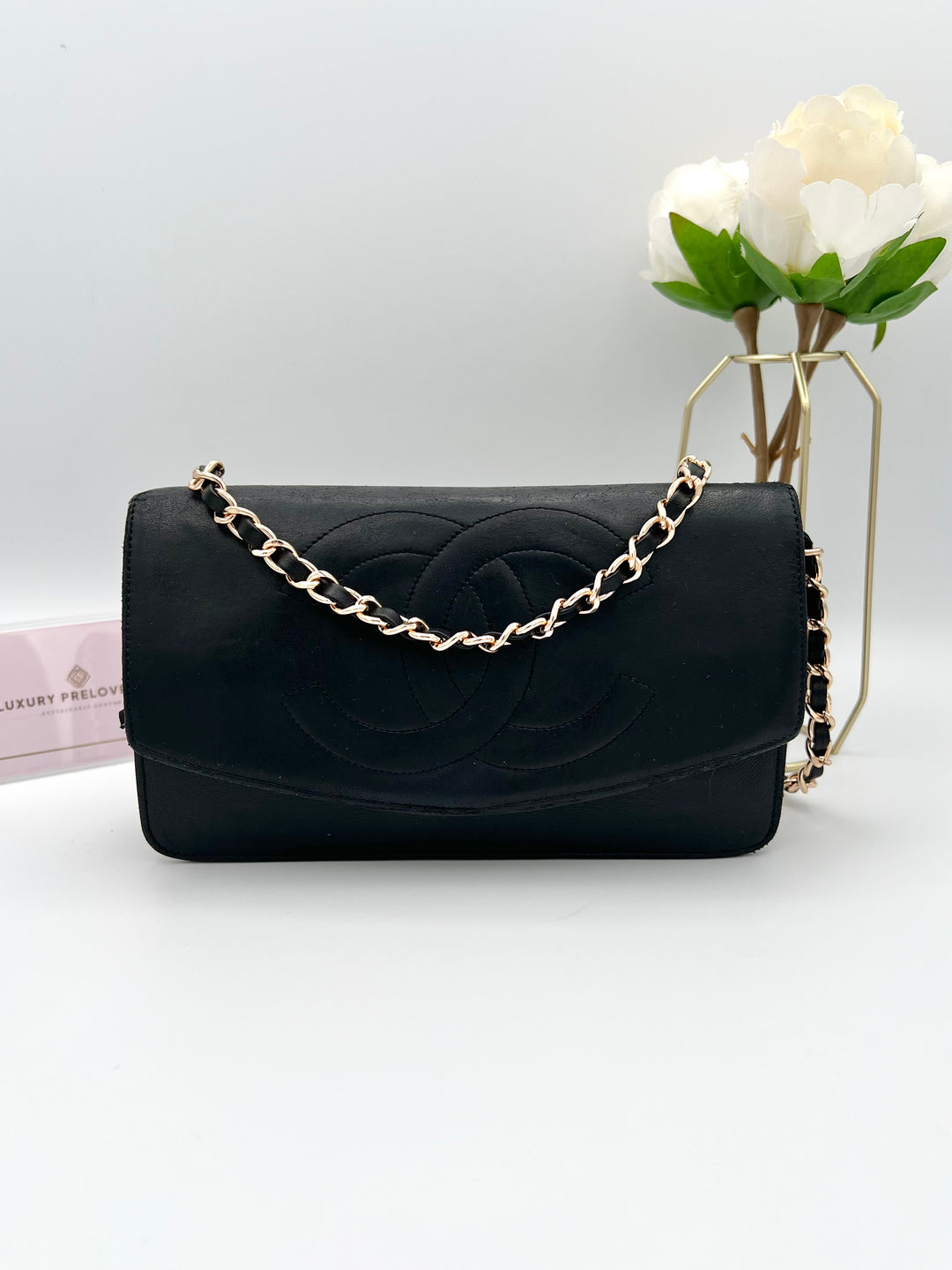 CHANEL LAMBSKIN TIMELESS CLUTCH