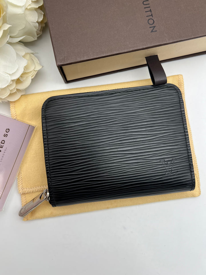 LOUIS VUITTON EPI NIOR ZIPPY COIN PURSE