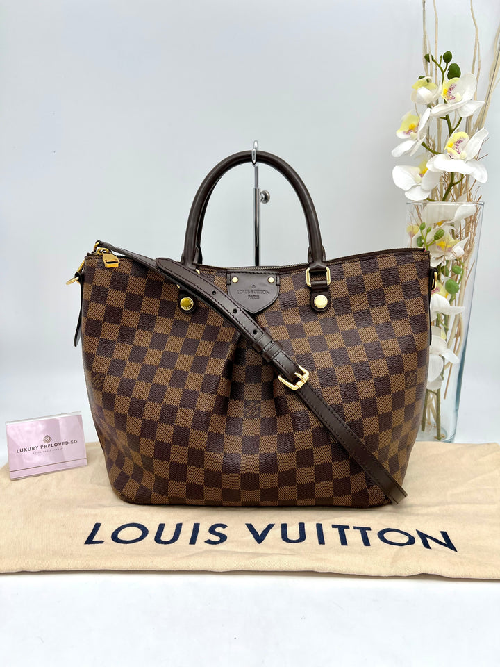 LOUIS VUITTON SIENA DAMIER EVENE PM