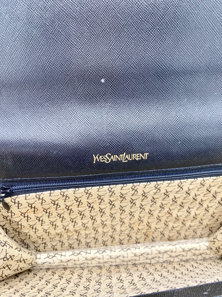 YVES SAINT LAURENT YSL VINTAGE CLUTCH