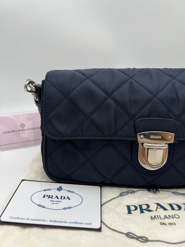 PRADA QUILTED NYLON BAG