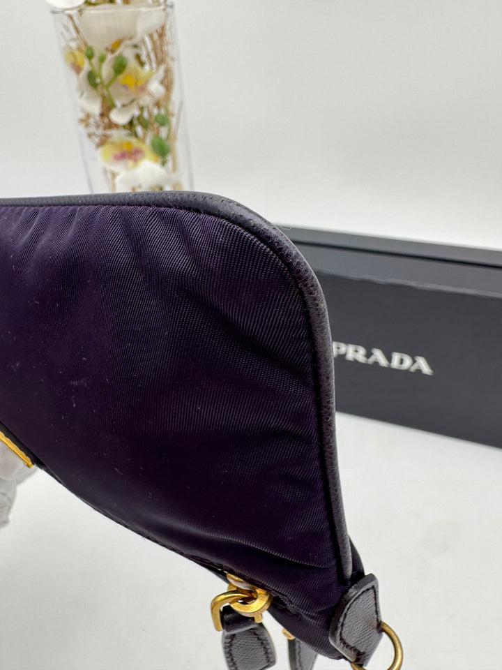 PRADA NYLON & SAFFIANO SLING