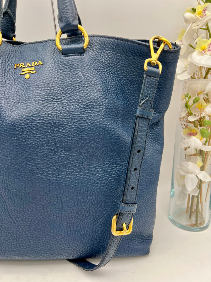 PRADA VITTELO DIANO SHOULDER 2 WAY BAG