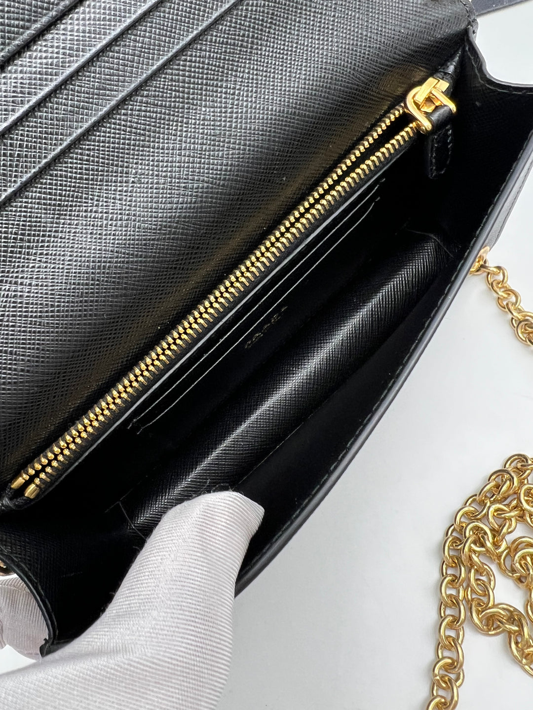 PRADA SAFFIANO CHAIN BAG