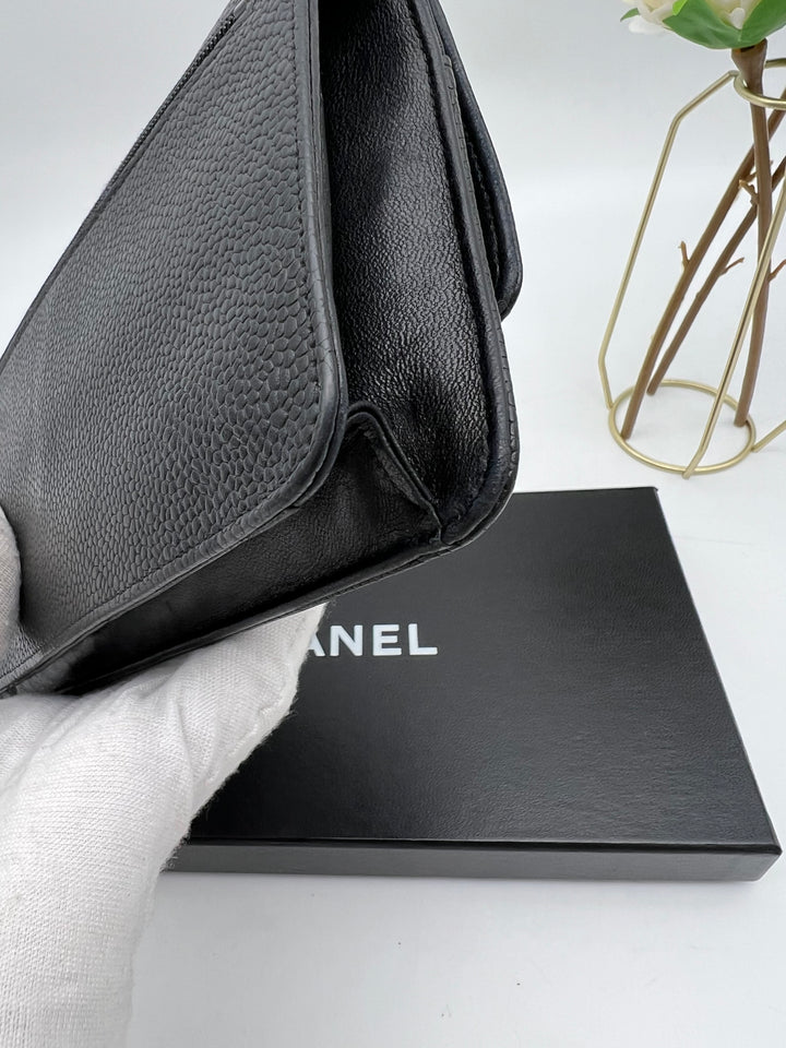 CHANEL CAVIAR TIMELESS CLUTCH