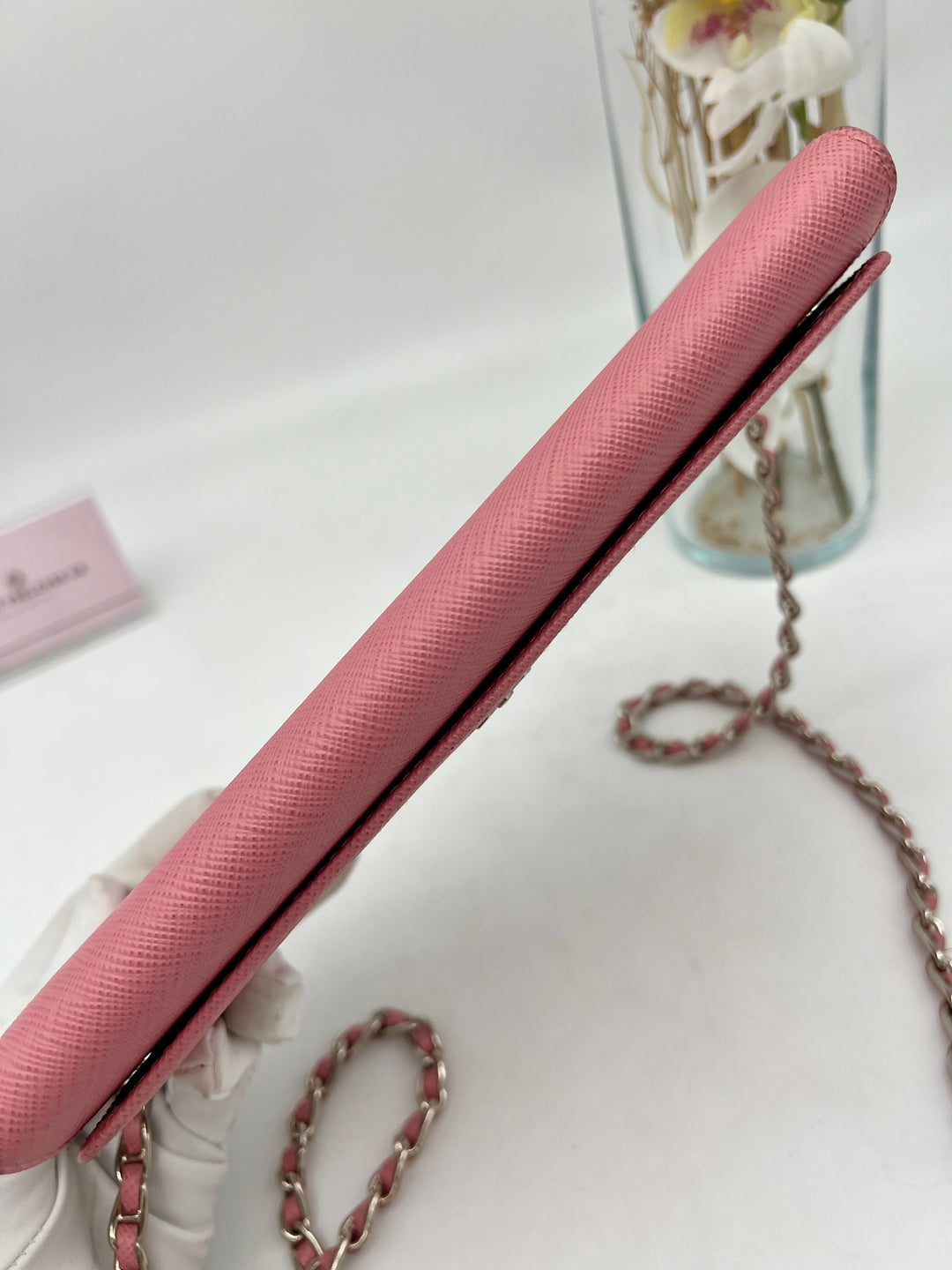 PRADA SAFFIANO WALLET ON CHAN