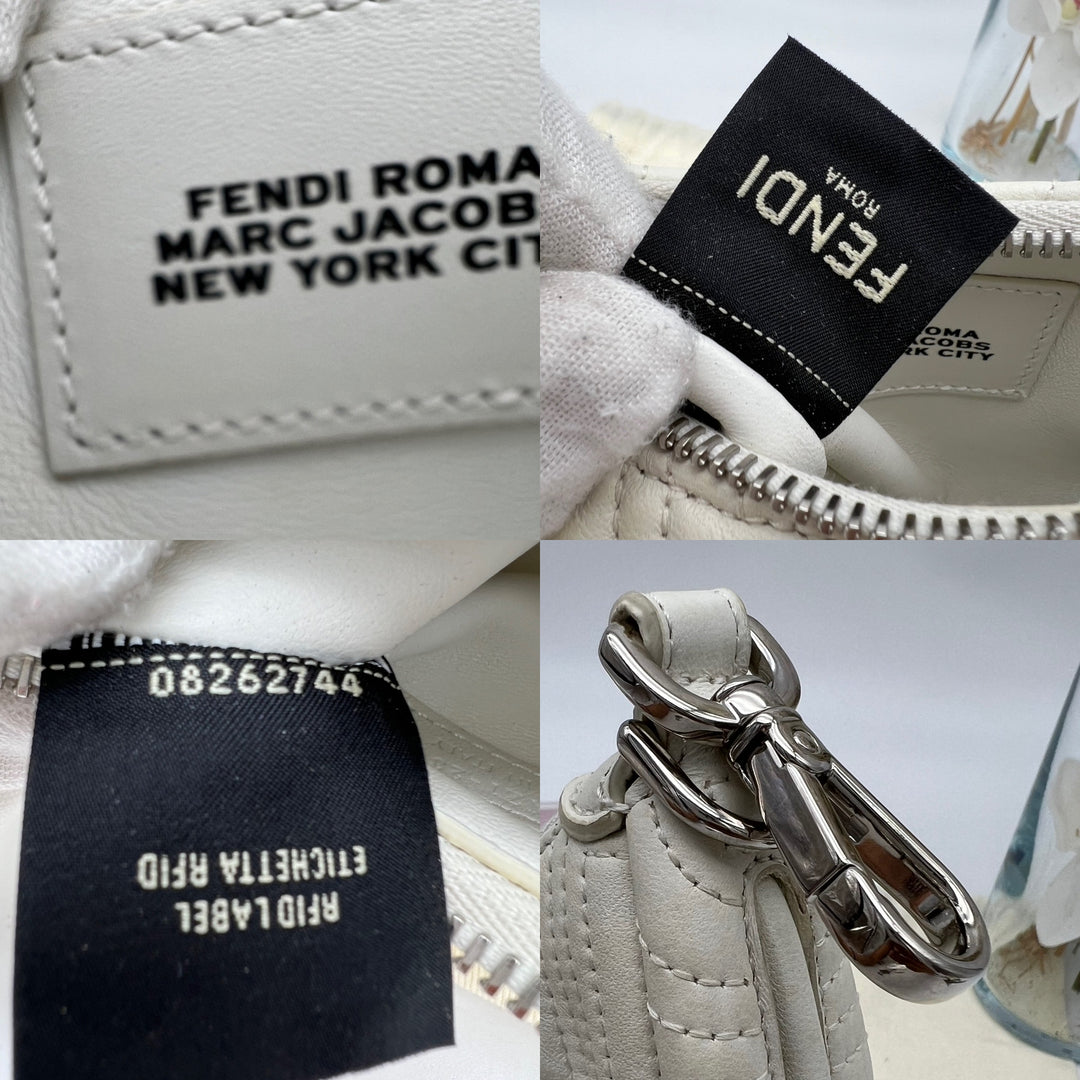 FENDI EMRBOIDERY FENDIGRAPHY HANDBAG