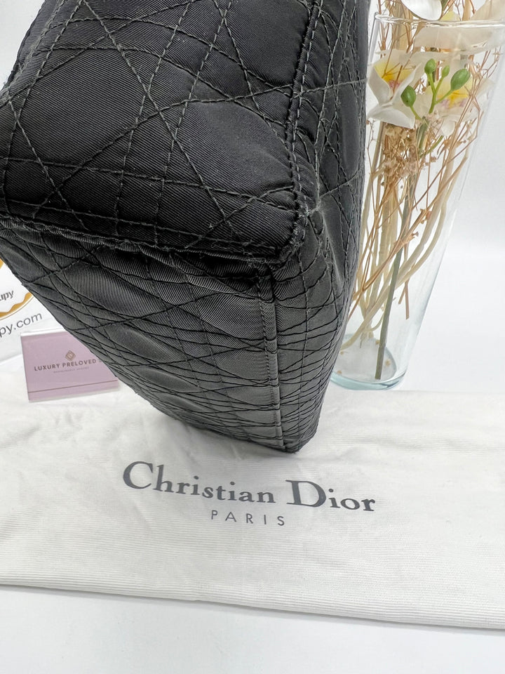 CHRISTIAN DIOR LADY DIOR CANVAS