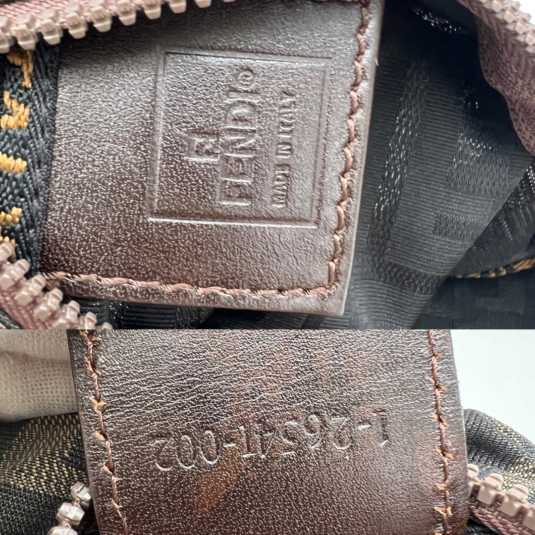 FENDI CANVAS SMAL HANDBAG