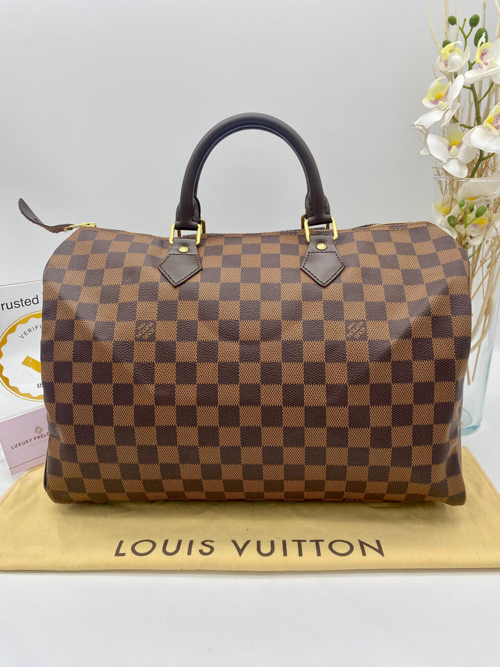 LOUIS VUITTON SPEEDY 35 DAMIER EBENE