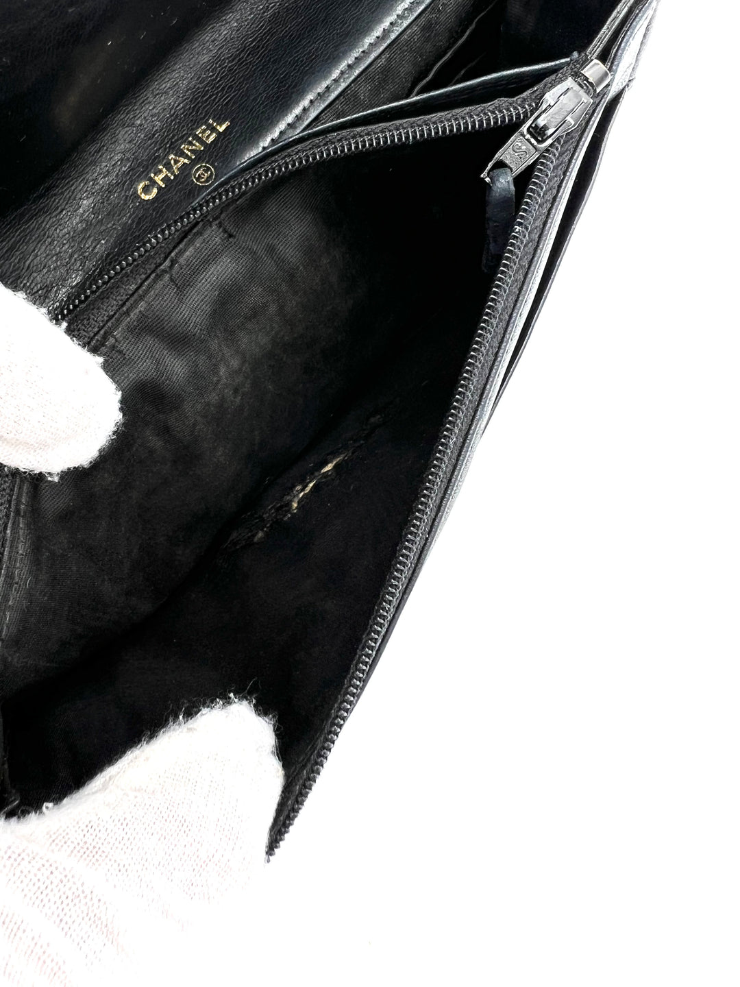 CHANEL LAMBSKIN TIMELESS CLUTCH