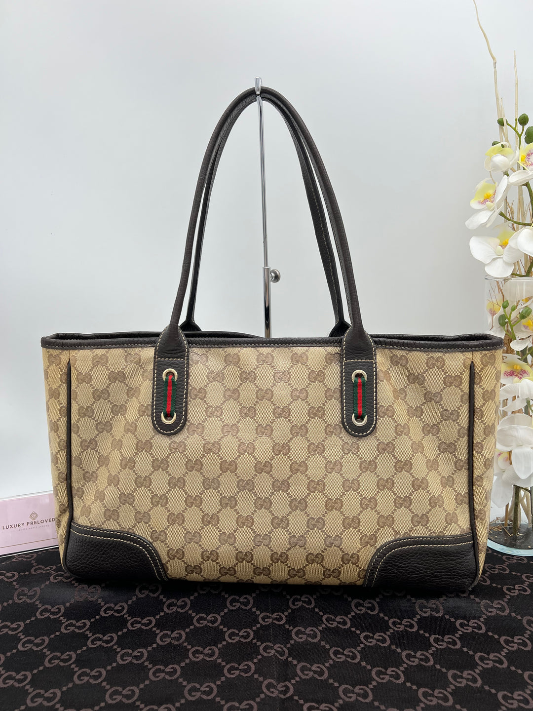 GUCCI GG MONOGRAM TOTE PVC