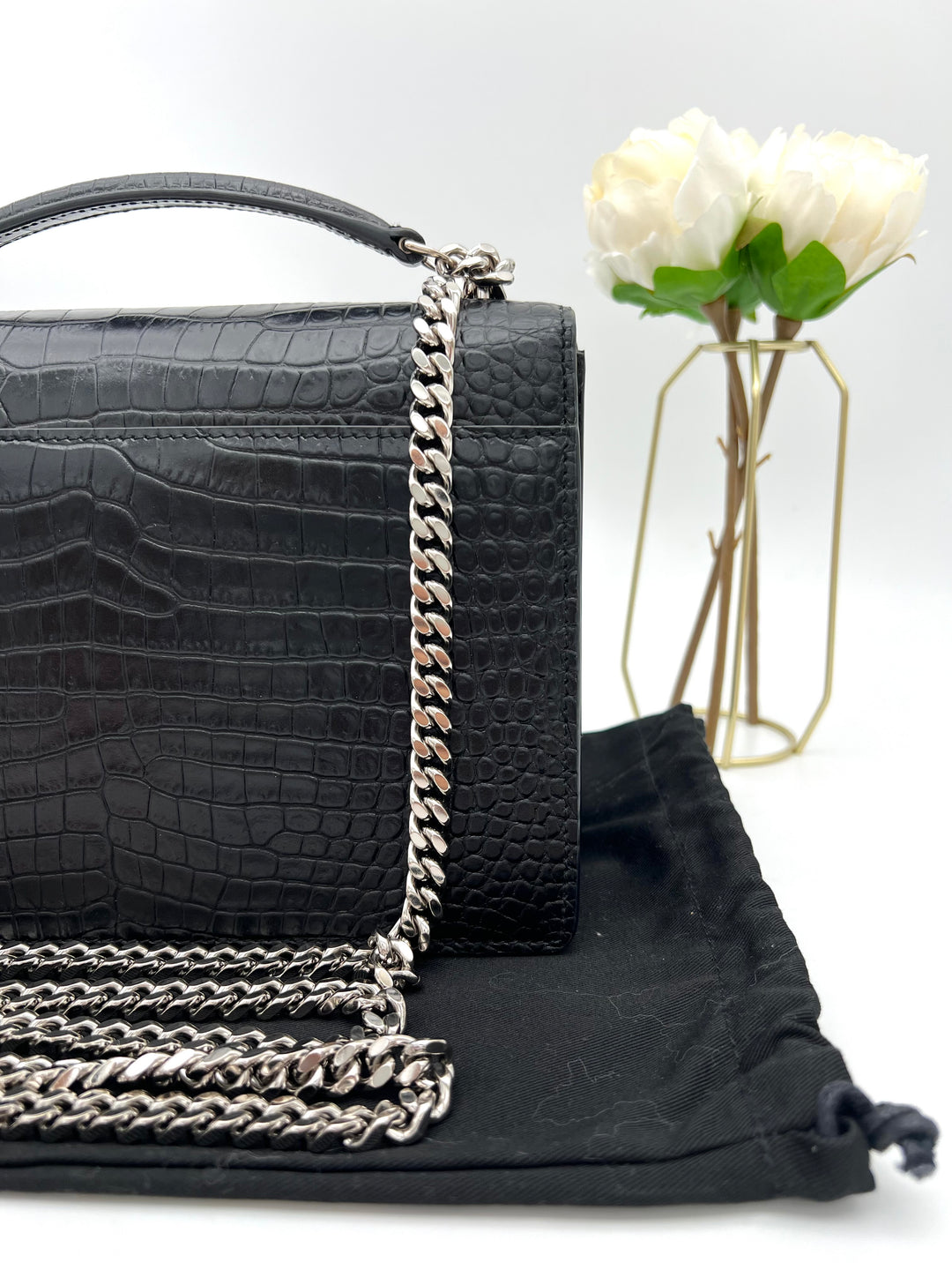 YVES SAINT LAURENT SUNSET CHAIN SHOULDER BAG