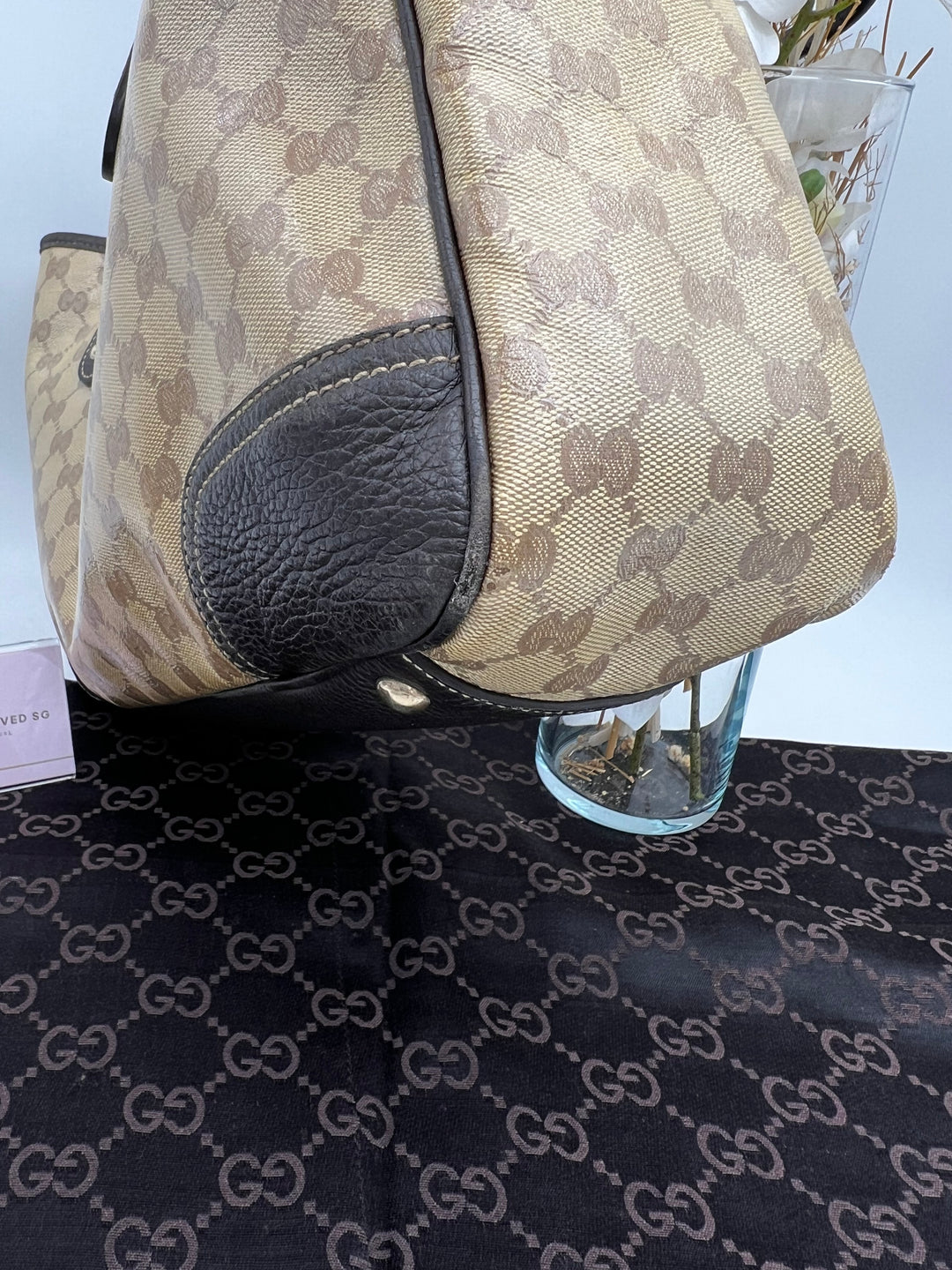 GUCCI GG MONOGRAM TOTE PVC