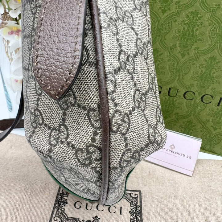 GUCCI PVC OPHIDIA SHOULDER BAG (NEW MODEL)