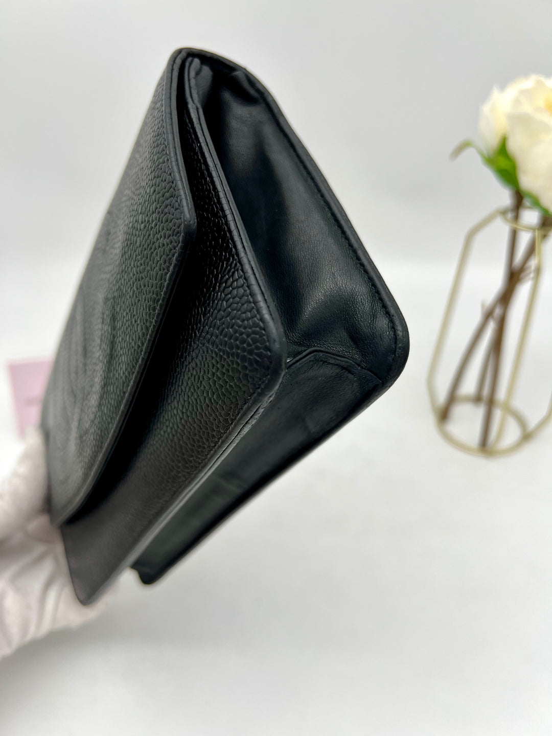 CHANEL CAVIAR TIMELESS CLUTCH