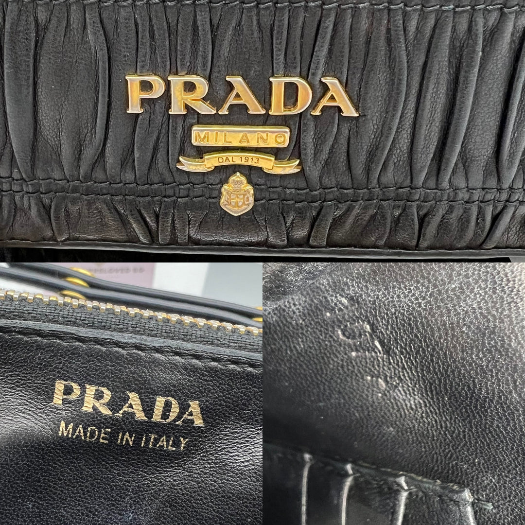 PRADA NAPPA WALLET ON CHAIN BAG