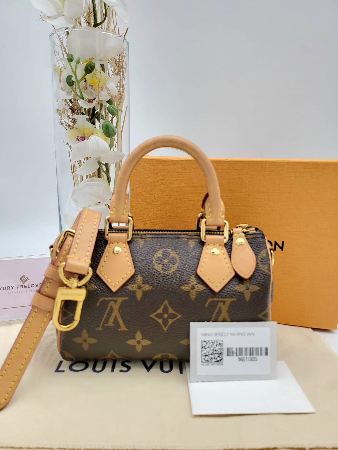 LOUIS VUITTON NANO SPEEDY MONOGRAM