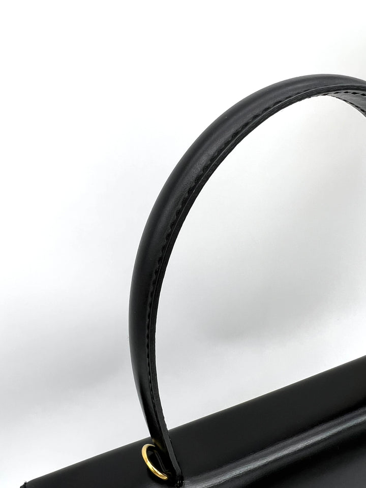 CELINE VINTAGE CALF LEATHER 2 WAY BAG