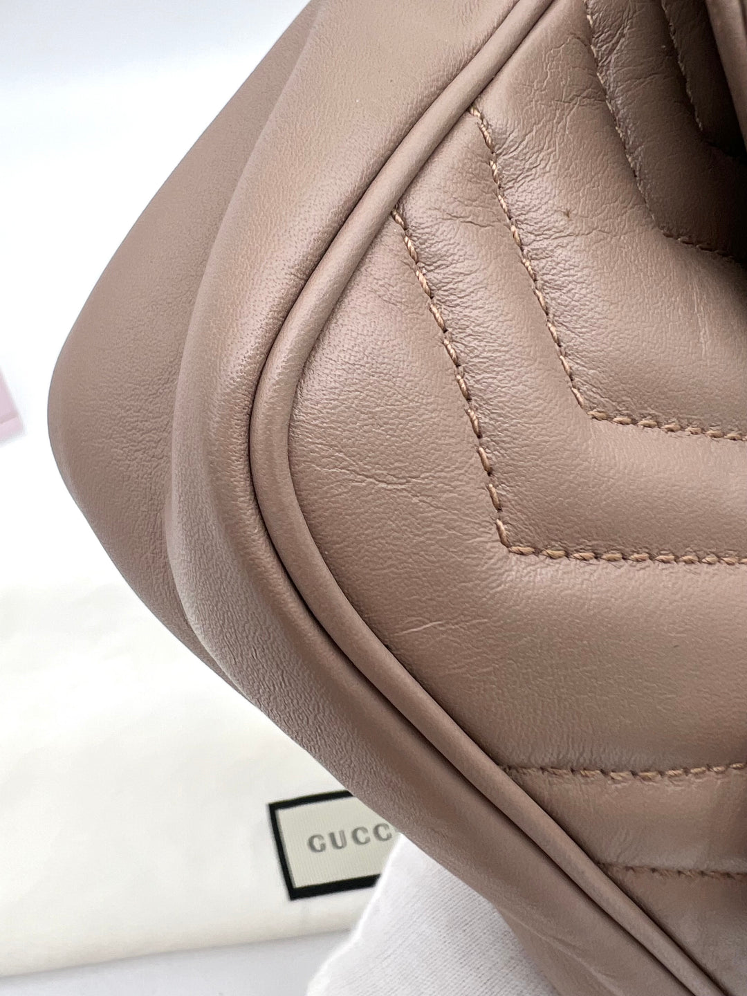 GUCCI GG MARMONT SUPER MINI METALASSE