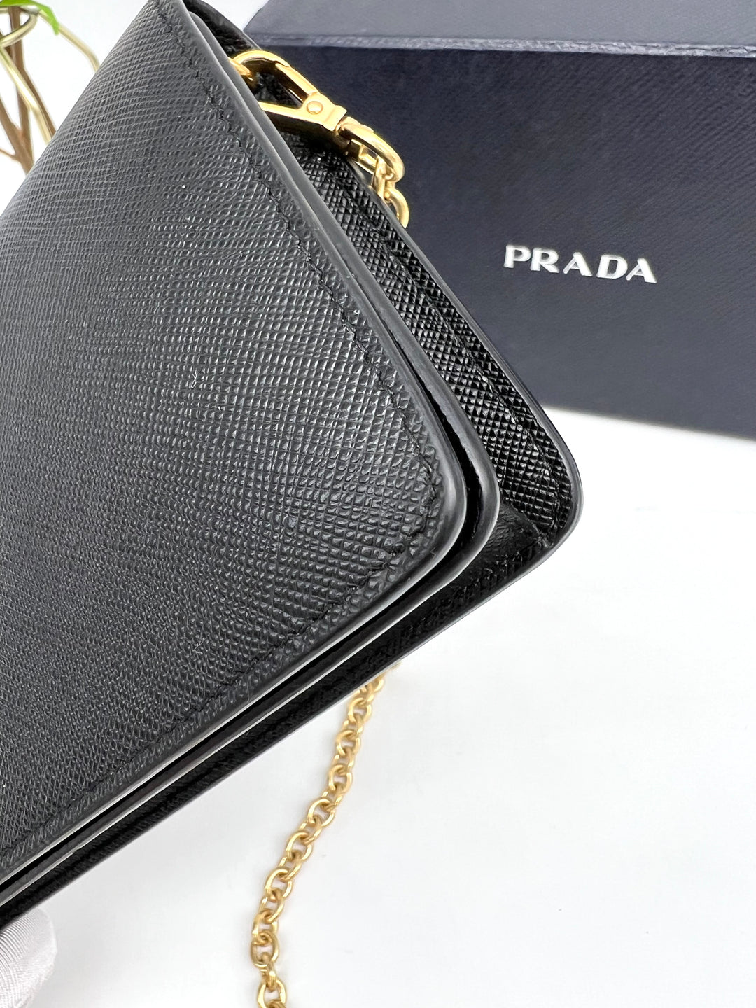 PRADA SAFFIANO CHAIN BAG